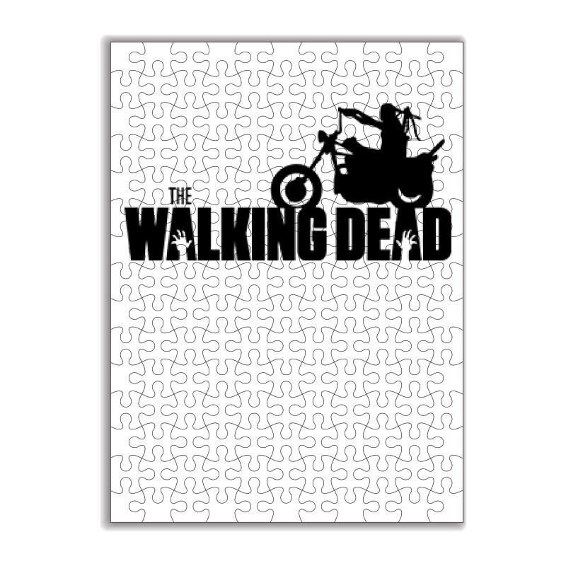 Walking dead logo Daryl Puzzle