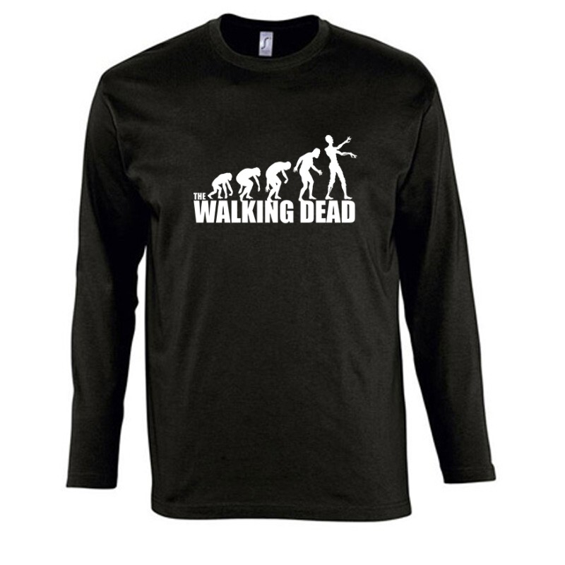 Zombie evolution Hosszú Ujjú Póló