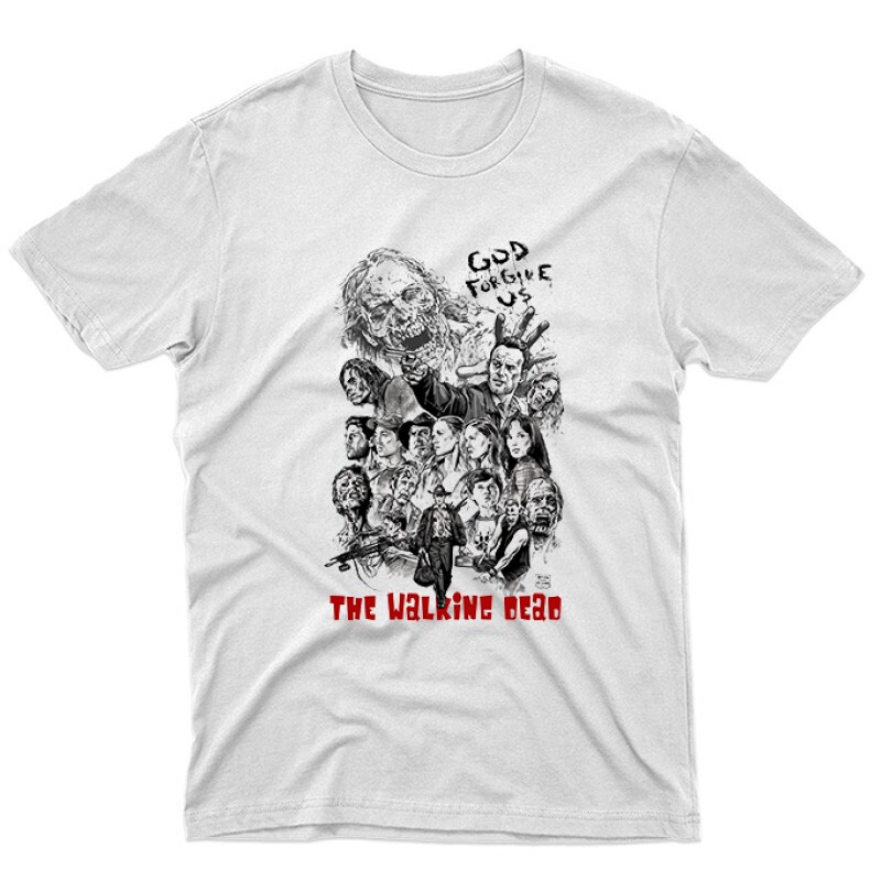 God Forgive Us Unisex Póló