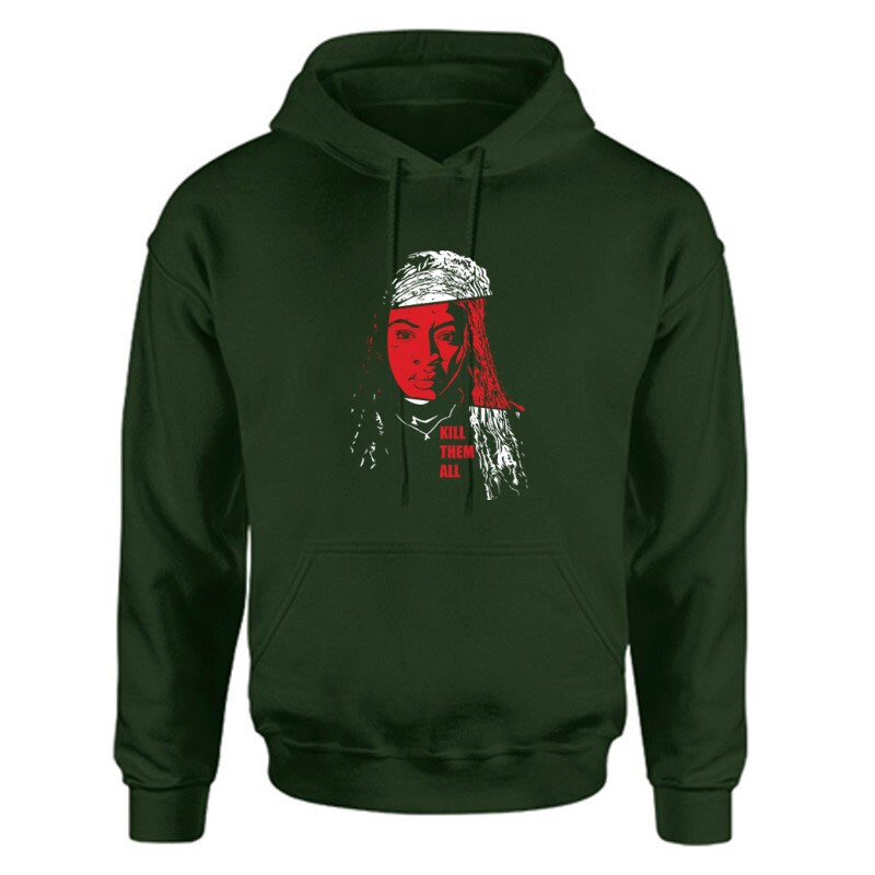 Kill them all Unisex Kapucnis Pulcsi
