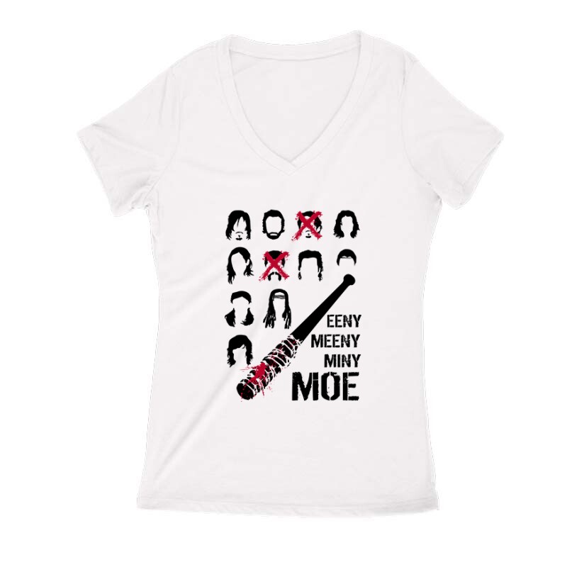 Kiszámolós Női V Kivágott póló