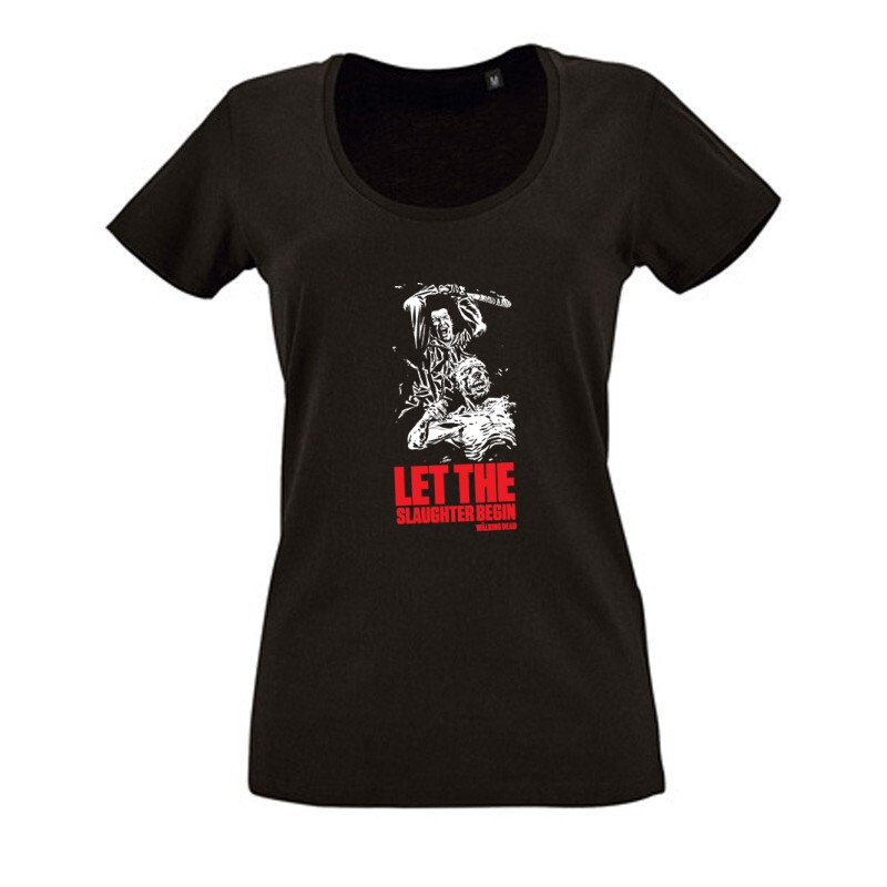 Let The Slaughter Női O Nyakú Póló