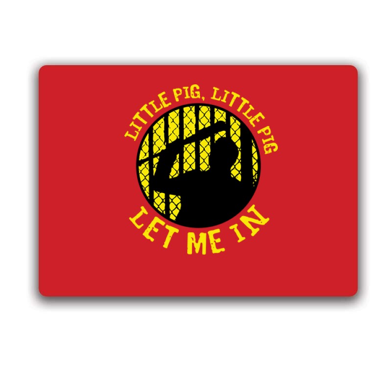 Little pig Walking dead Egérpad