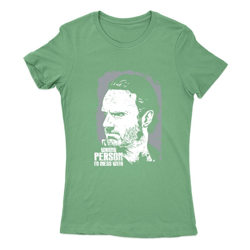 Wrong Person To Mess With Walking dead Női Póló
