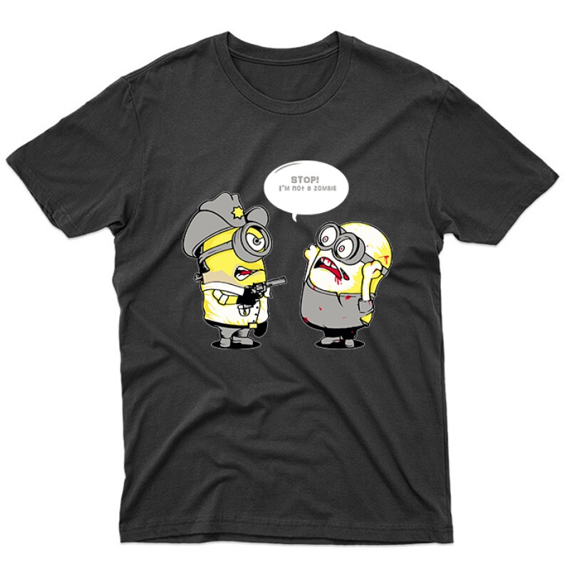 Not Zombie Minion Unisex Póló