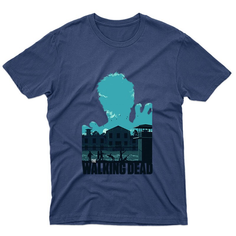 Walking Dead - Prison Unisex Póló