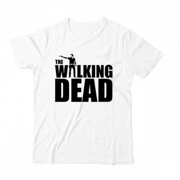 Walking dead logo with Rick...