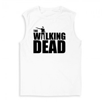 Walking dead logo with Rick...