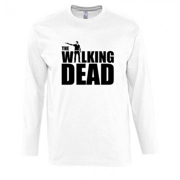 Walking dead logo with Rick...