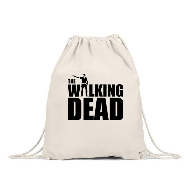 Walking dead logo with Rick Hátizsák