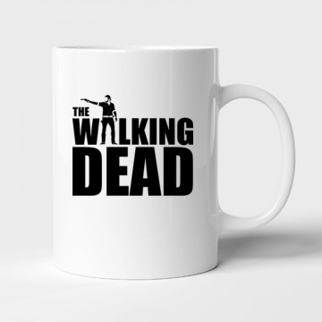Walking dead logo with Rick...