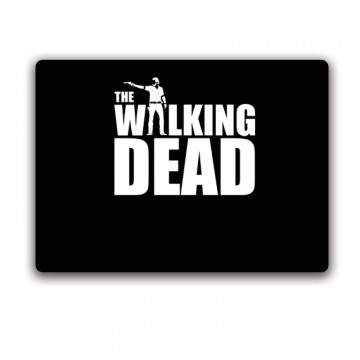 Walking dead logo with Rick...