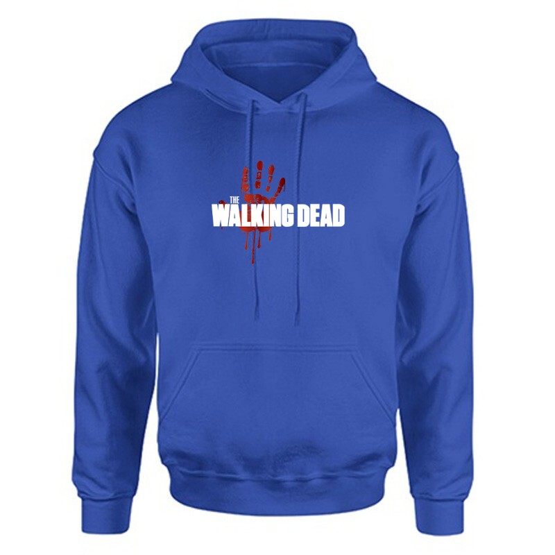 Véres Tenyér- Walking dead Unisex Kapucnis Pulcsi