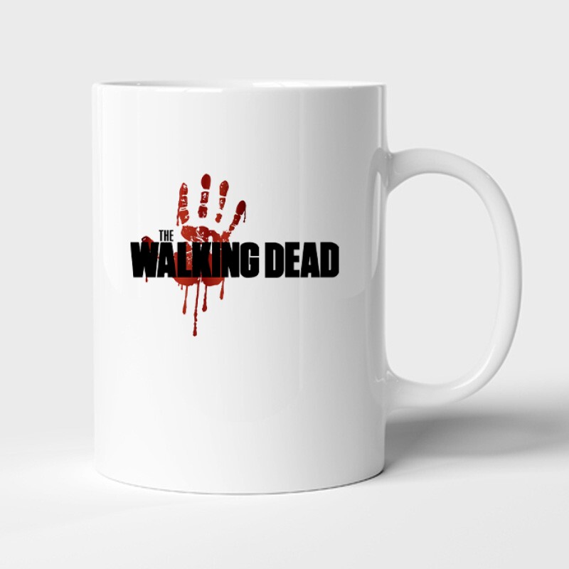 Véres Tenyér- Walking dead Bögre