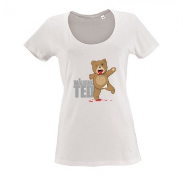 Walking Ted Női O Nyakú Póló