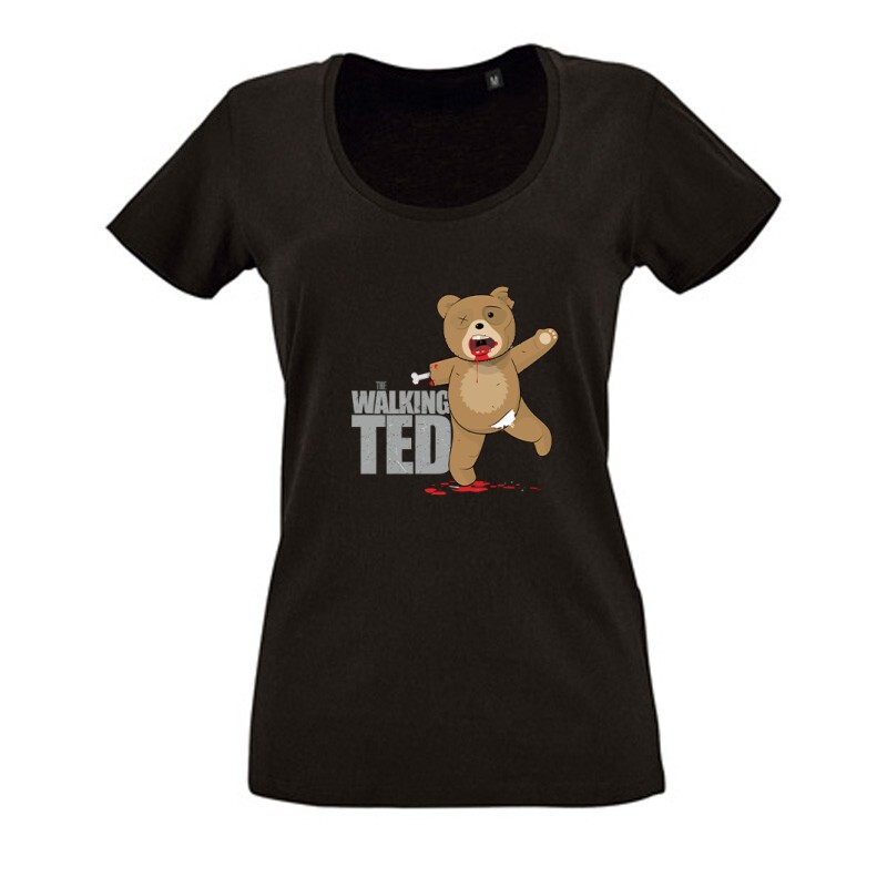 Walking Ted Női O Nyakú Póló