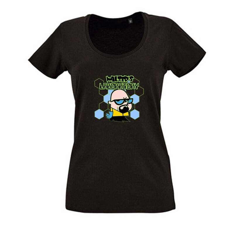 Walter's Laboratory Breaking Bad Női O Nyakú Póló