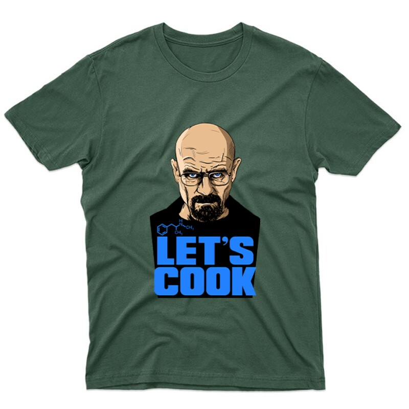 Let's Cook  Breaking Bad Unisex Póló