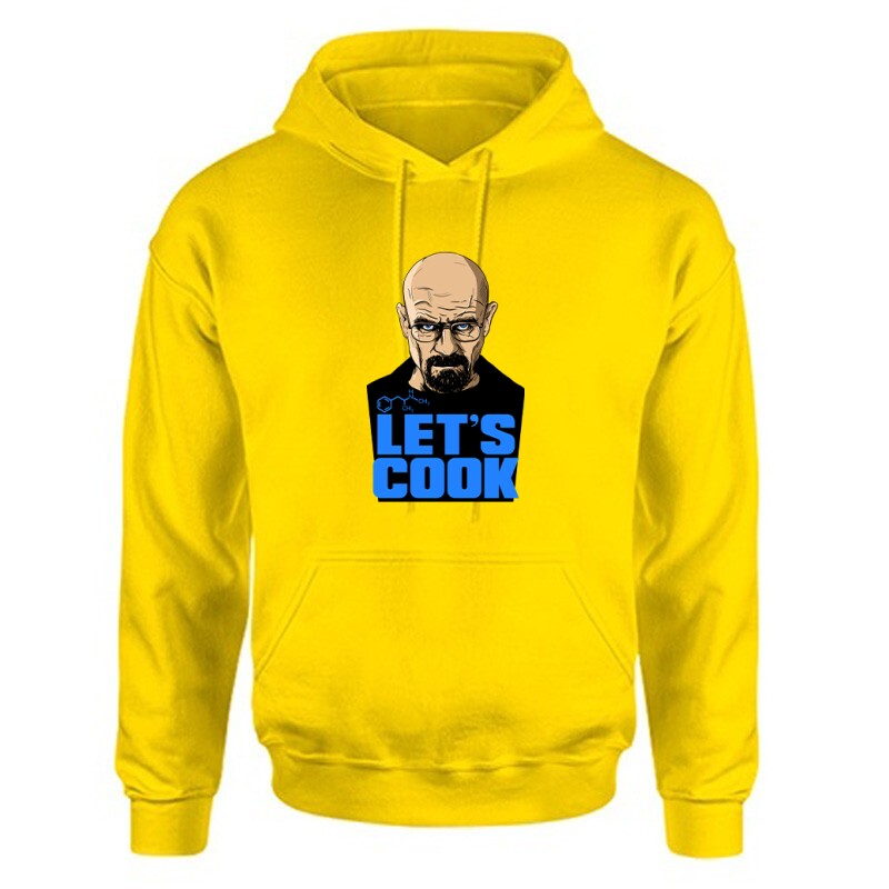 Let's Cook  Breaking Bad Unisex Kapucnis Pulcsi