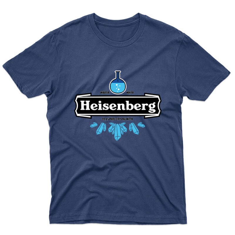 Heisenberg Blue Logo Unisex Póló