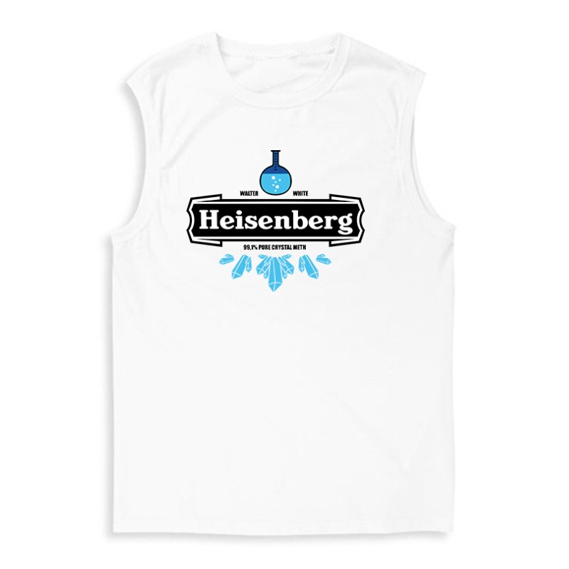 Heisenberg Blue Logo Férfi Trikó