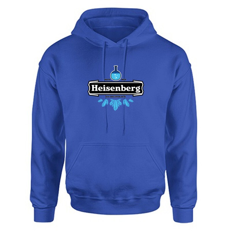 Heisenberg Blue Logo Unisex Kapucnis Pulcsi