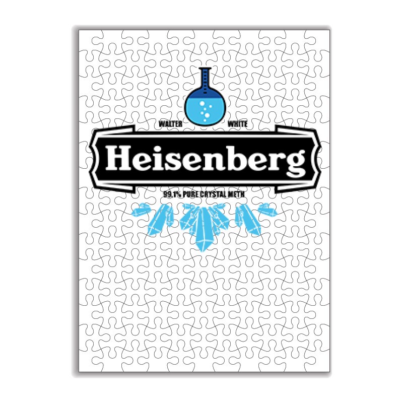 Heisenberg Blue Logo Puzzle