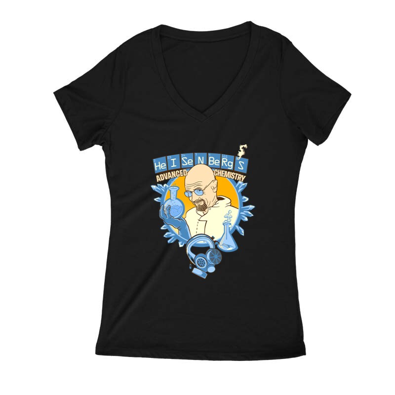 Breaking Bad advanced chemistry Női V Kivágott póló