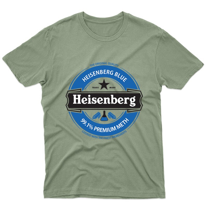 Heisenberg Blue Logo2 Unisex Póló