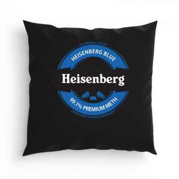 Heisenberg Blue Logo2 Párna