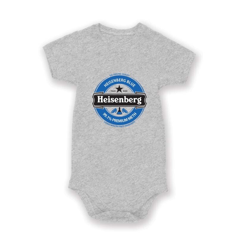 Heisenberg Blue Logo2 Baby Body
