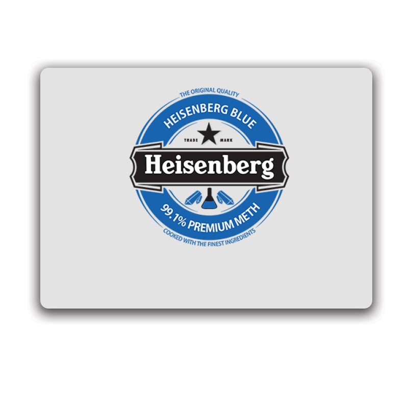 Heisenberg Blue Logo2 Egérpad