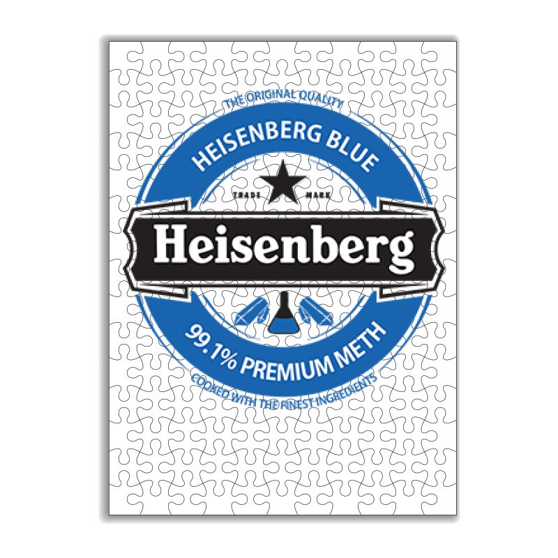 Heisenberg Blue Logo2 Puzzle
