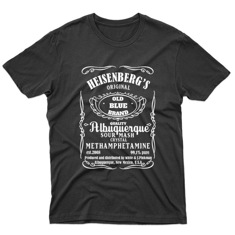 Heisenberg whiskey label Unisex Póló