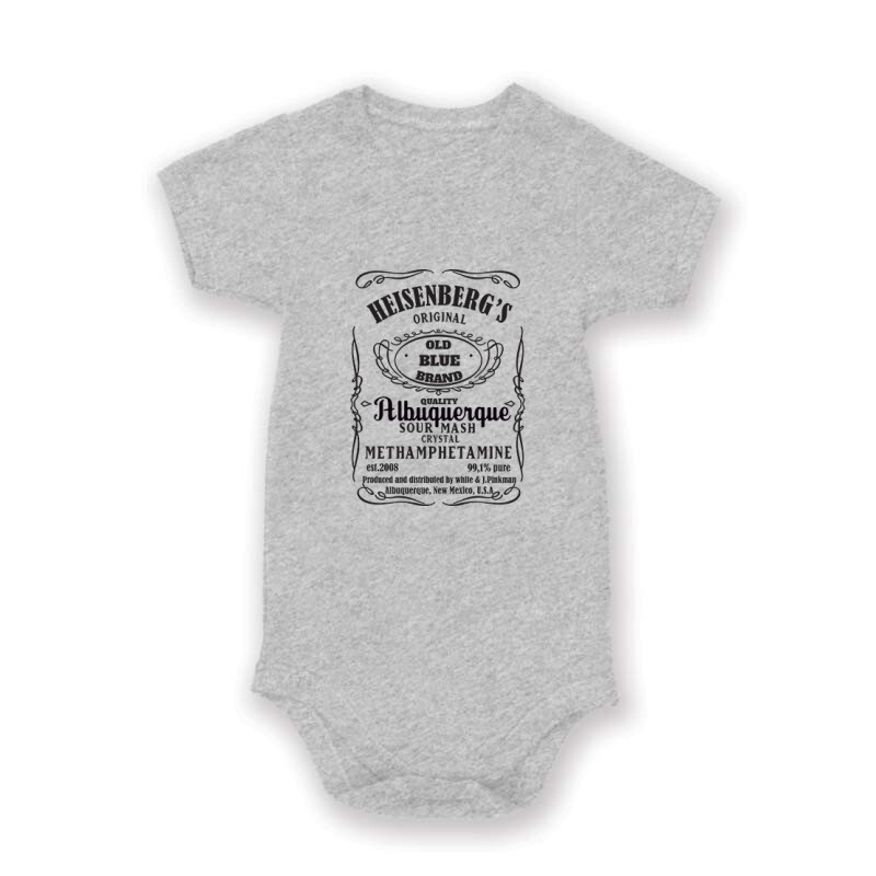 Heisenberg whiskey label Baby Body