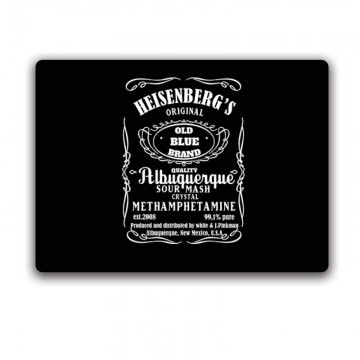 Heisenberg whiskey label...