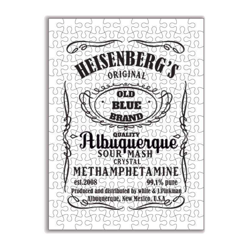 Heisenberg whiskey label Puzzle