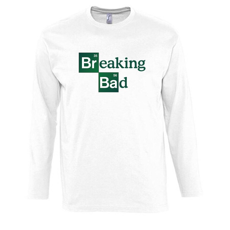 Breaking Bad Logo Hosszú Ujjú Póló