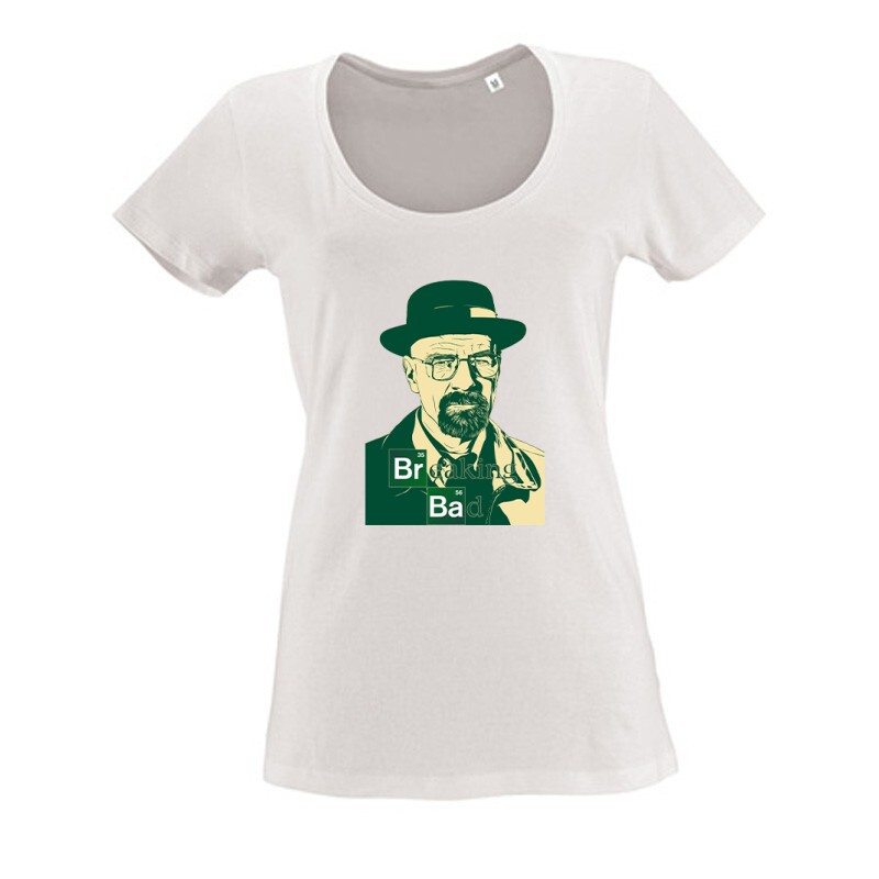 Heisenberg Face Női O Nyakú Póló