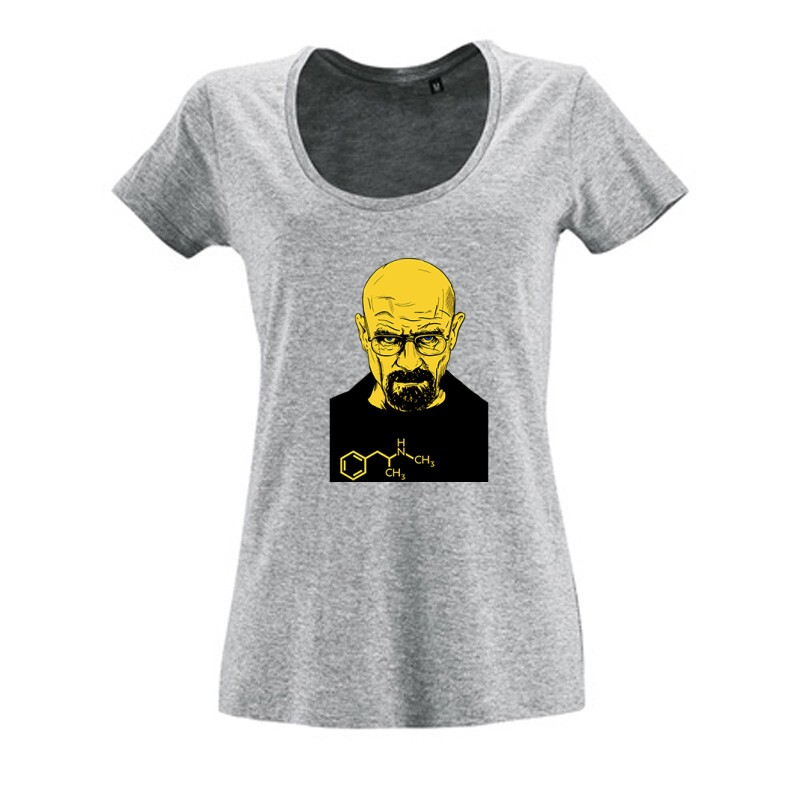 Heisenberg Poster Női O Nyakú Póló