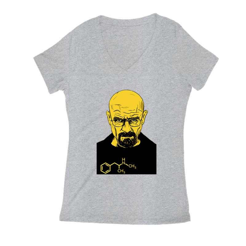 Heisenberg Poster Női V Kivágott póló
