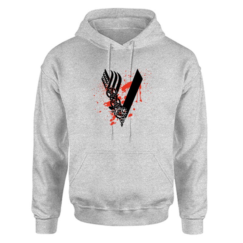 Viking Blood logo Unisex Kapucnis Pulcsi