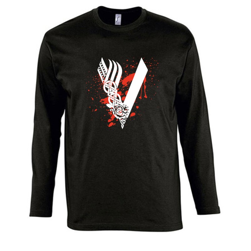 Viking Blood logo Hosszú Ujjú Póló