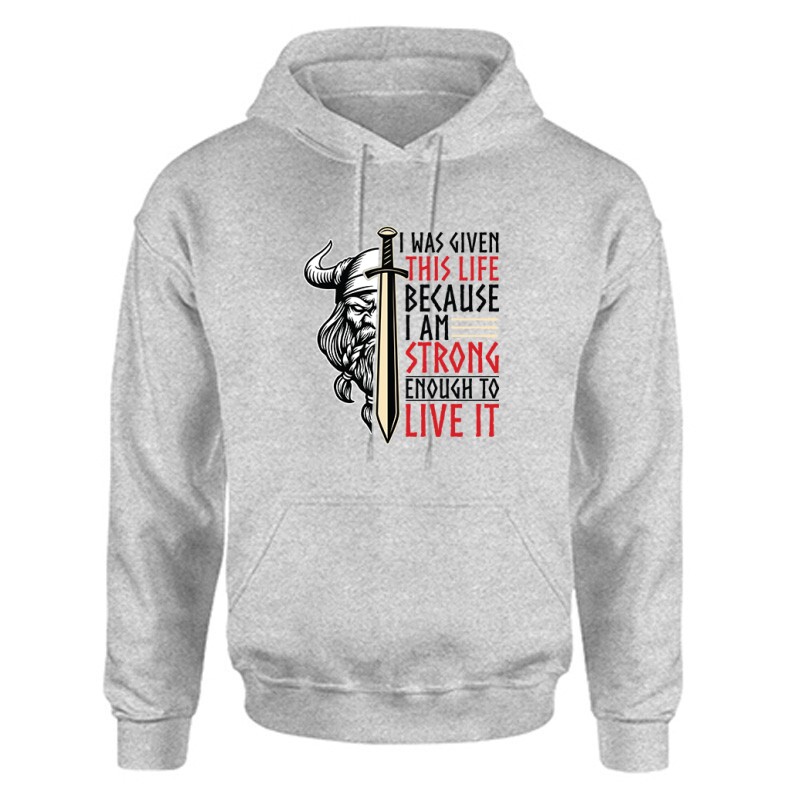 I Was Given This Life Unisex Kapucnis Pulcsi