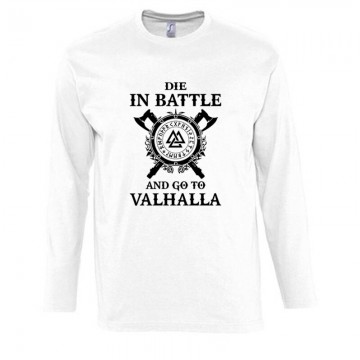 Die in Battle Hosszú Ujjú Póló