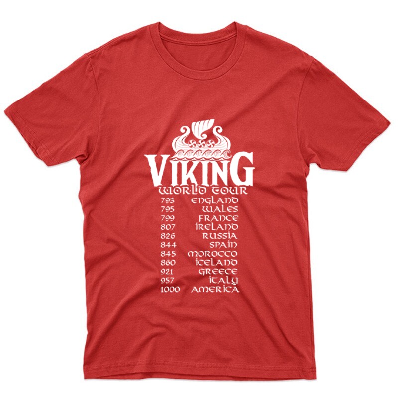 Viking World Tour Unisex Póló