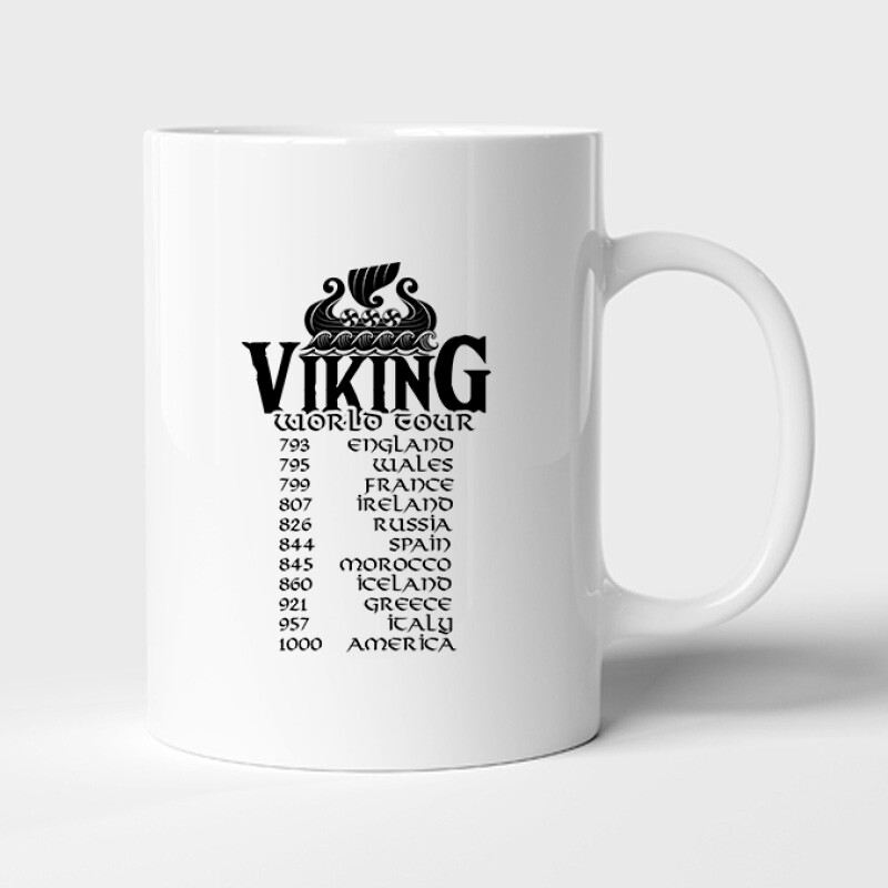 Viking World Tour Bögre