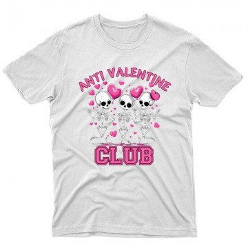 Anti Valentin Club Unisex Póló