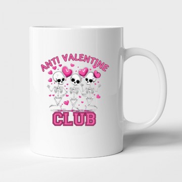 Anti Valentin Club Bögre