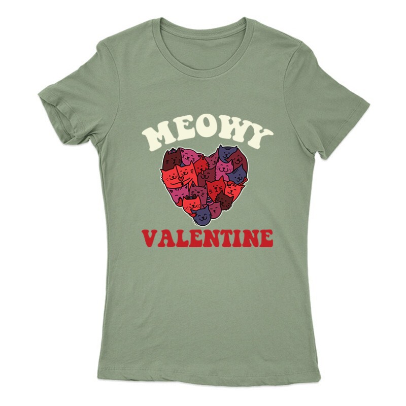 Meowy Valentine Női Póló